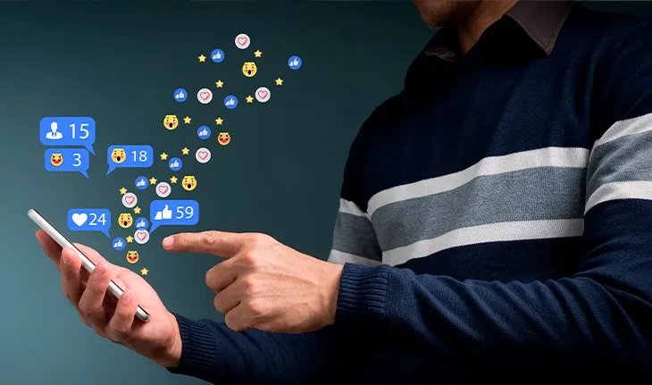 Experimenta el contenido con las redes sociales