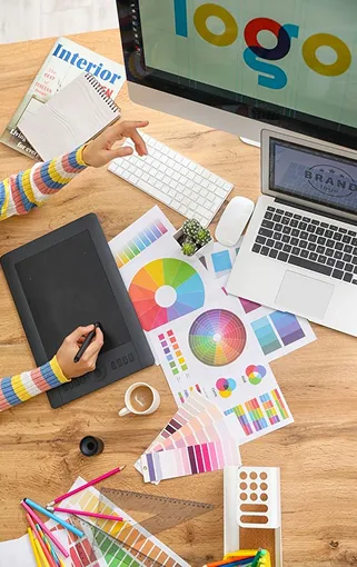 Icono de diseño gráfico para identidad visual de marca