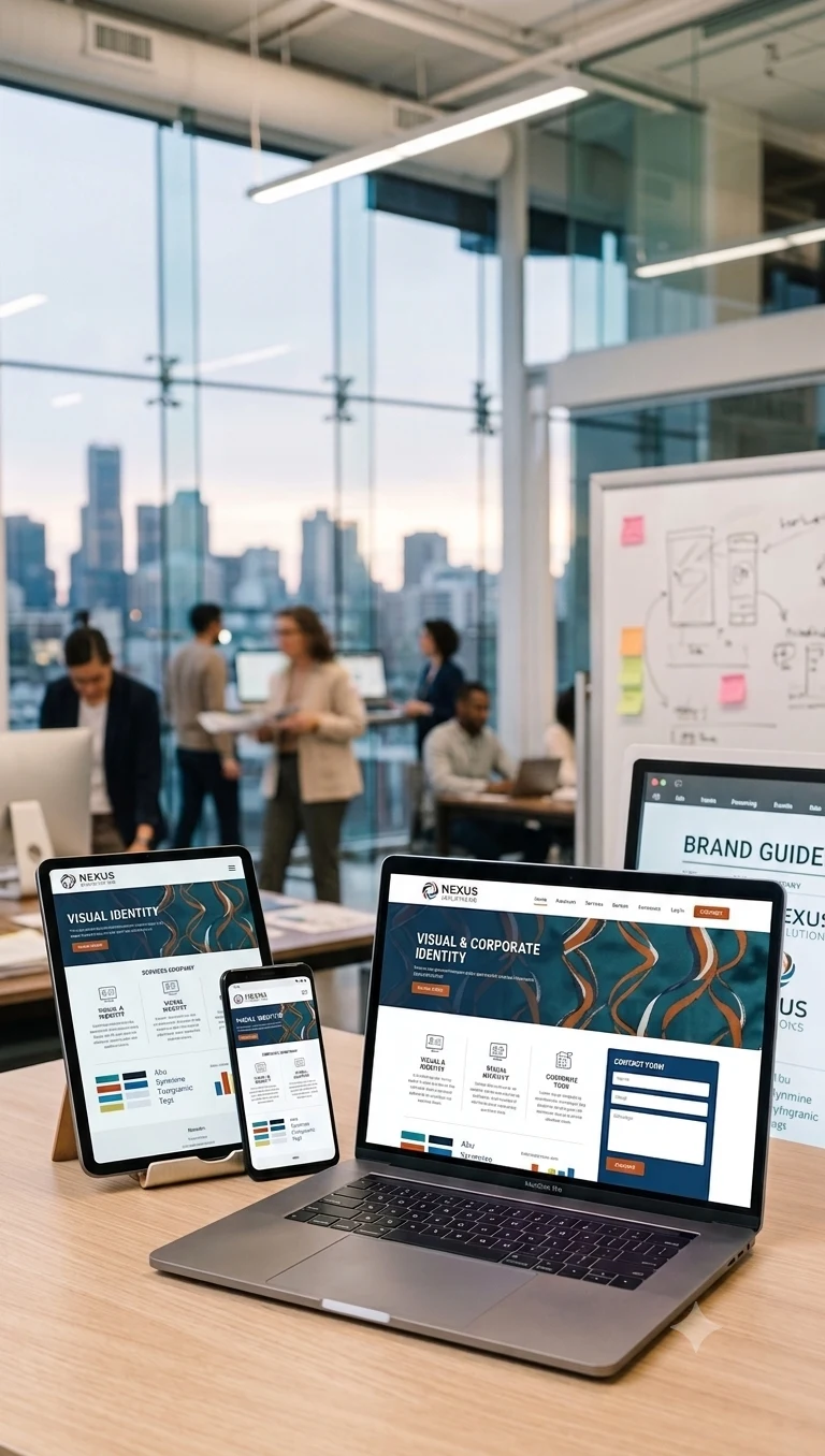Imagen de desarrollo web responsive ofrecido por Digimedia