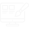 Ícono que representa el diseño de alta conversión en una landing page creada por Digimedia